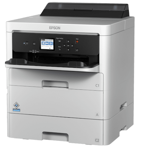 Epson work group Color Printer with replaceable ink pack system